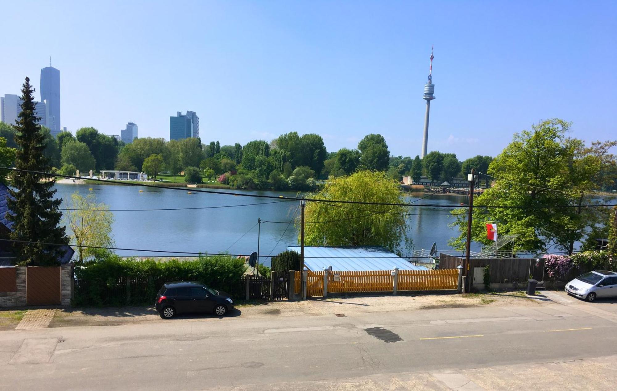 Ajo Apartments - Alte Donau Lake View Balcony Studio - Self-Check-In 비엔나 외부 사진